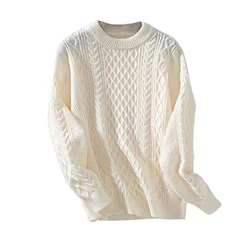 ニット/セーター L'Appartement Cable Short Knit Pullover Women's Sweaters Fall Winter Tops Trendy Cable Knit Pullover